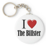 I Heart The Billster Keychain