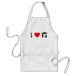 I heart the outdoors apron