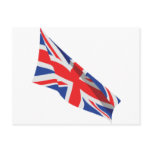 I Heart the UK/Union Jack Flag Postcards