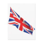 I Heart the UK/Union Jack Flag Post Cards
