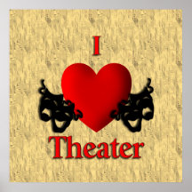 I Heart Theatre Posters