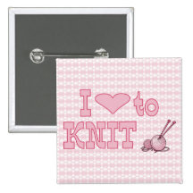 I heart to knit buttons