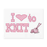 I heart to knit