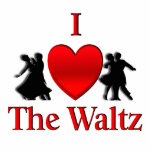 I Heart To Waltz Acrylic Cut Out
