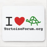 I Heart Tortoises Mousepad