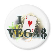 I Heart Vegas Magnet
