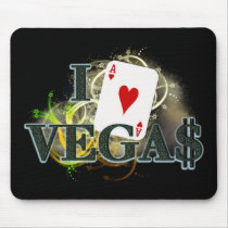 I Heart Vegas Mousepads