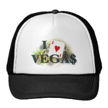 I Heart Vegas Trucker Hat