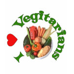 I Heart Vegetarians t-shirts