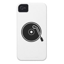 I Heart Vinyl Pictogram iPhone 4 Case