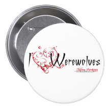 I Heart Werewolves Button
