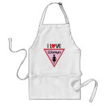 I Heart Womyn aprons
