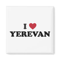 I Heart Yerevan Armenia Refrigerator Magnet