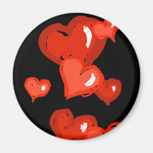 i heart you fridge magnet