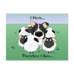 I Herd....Therefore I Am Postcard