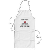 I Hit Level 20 and All I Got ... Apron