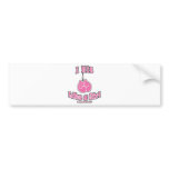 I hit like girl bumper stickers