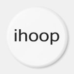 I Hoop Magnet