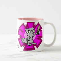 I Hope You Choke On A Biscotti. Foamy Mug