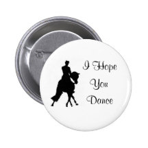 I Hope You Dance Dressage Horse Pin