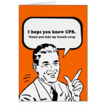 I HOPE YOU KNOW CPR cards