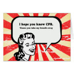I HOPE YOU KNOW CPR cards