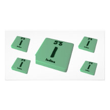 I Iodine Photo Greeting Card