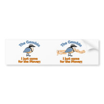 I Just Came for the Plovers bumper stickers