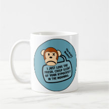 I just love the fresh scent of your hypocrisy mugs