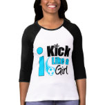 I Kick Like A Girl t-shirts