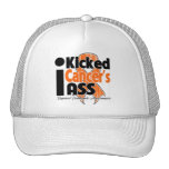 I Kicked Cancer's Ass - Leukaemia Mesh Hats