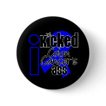 I Kicked Colon Cancer's Ass Button