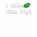 I Kiss Irish Boys t-shirts