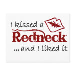 I Kissed A Redneck! postcards