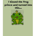 I kissed the frog prince and turned int... t-shirts