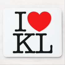 I♥KL MOUSE MATS