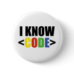 I Know CODE buttons