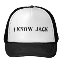 I Know Jack Trucker Hats