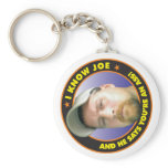 I Know Joe Key Fob Keychains
