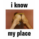 i know my place t-shirts