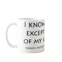 "I know nothing exept...." Coffee Mug