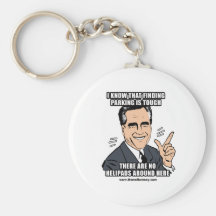 I KNOW THAT FINDING PARKING IS TOUGH KEYCHAIN