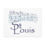 I left my BLUES in ST Louis Postcard