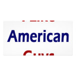 I Like American Guys Picture Card