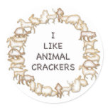 I like animal crackers stickers