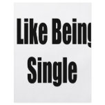 I Like Being Single Personalized Flyer