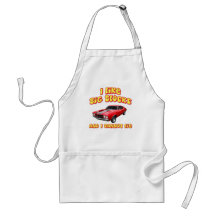 I Like Big Blocks And I Cannot Lie Chevelle Apron