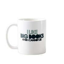 I Like Big Books Mugs