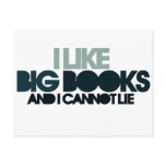 I Like Big Books Post Cards