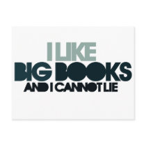I Like Big Books Post Cards